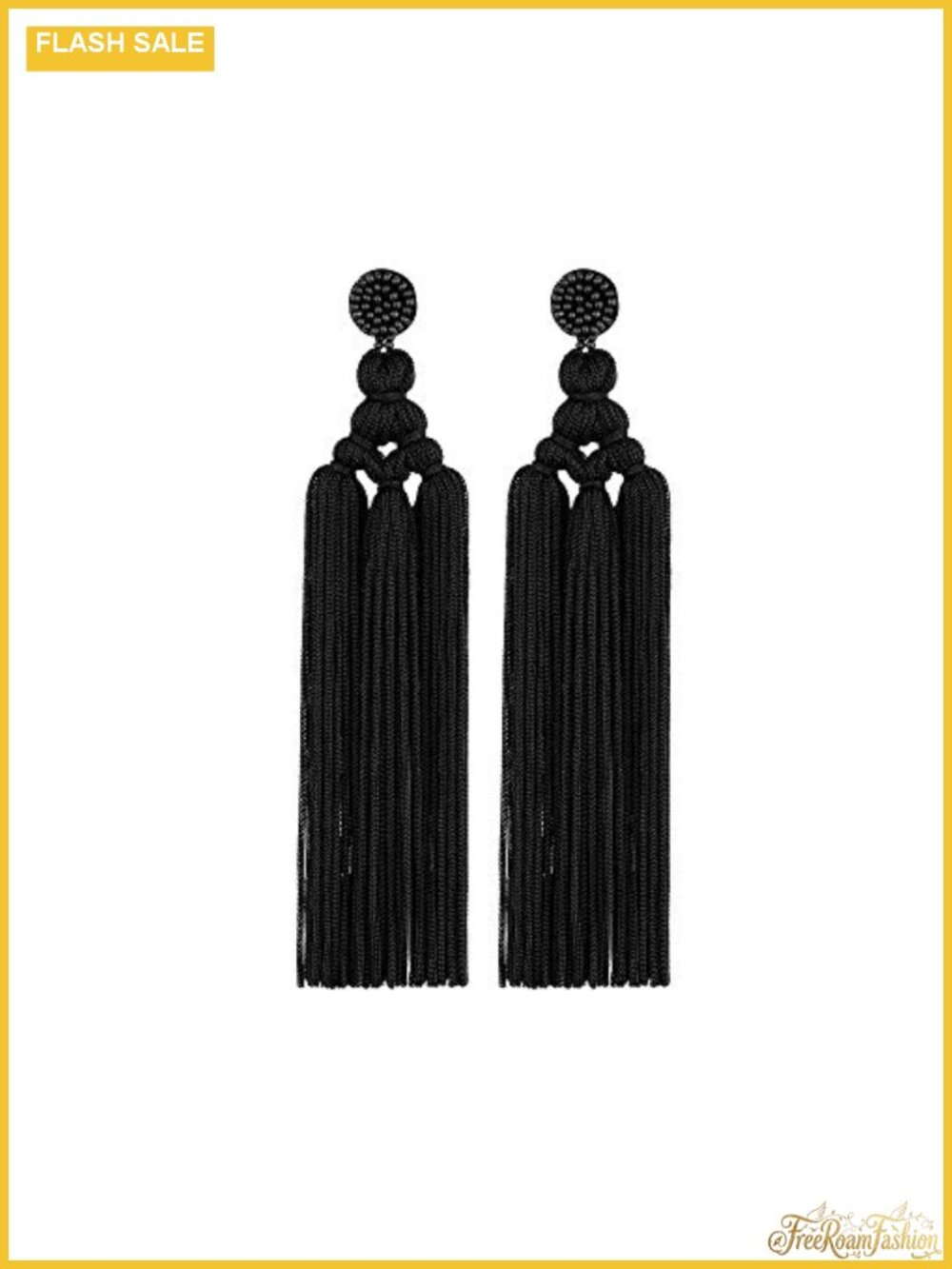 Bohemian Tassel Earrings Seed Bead Thread Fringe Drop Dangle Women Jewelry